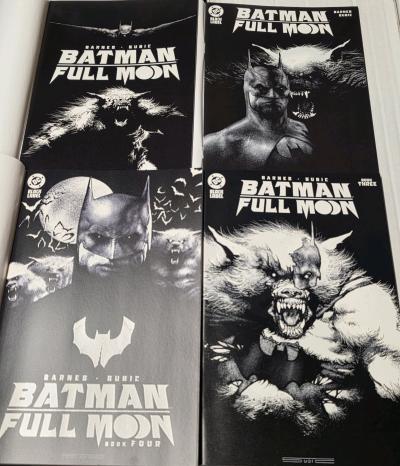 DC Comics Batman Full Moon Full Set Glow In The Dark Covers - Thumbnail 2