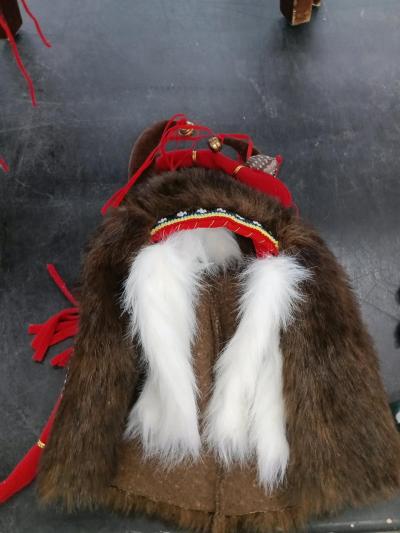 Timeless American Indian Thunderhawk 26inch porcelain doll - Thumbnail 6