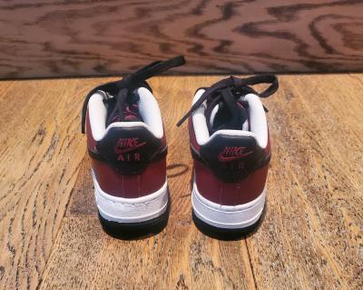 Nike  Boys  Size 35Y  Air Force 1  Low  Athletic Shoes  RedW - Thumbnail 6