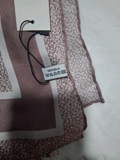 women luxury silk scarf - Thumbnail 3