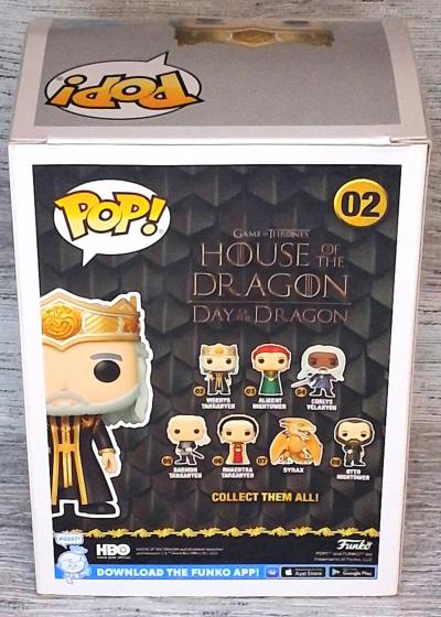 House of the Dragon  Viserys Targaryen Funko Pop 02  Origina - Thumbnail 3