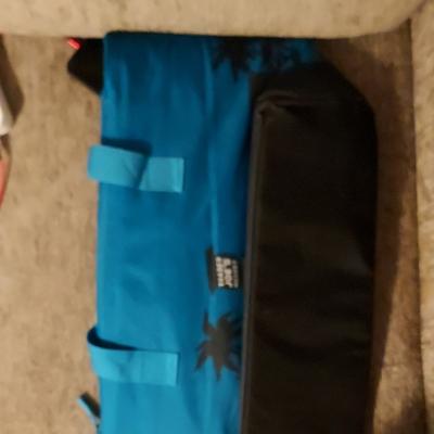 Stone Oven Pizza Insulated Blue Pizza Delivery Bag with Palm - Thumbnail 6