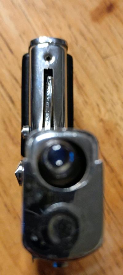 vintage Aurora penguin 45 gas lighter and flashlight combo - Thumbnail 2