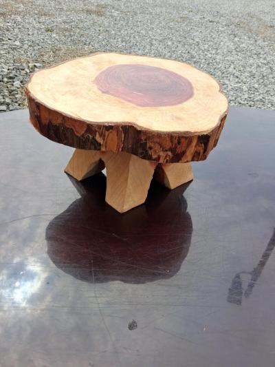 Handcrafted cedar footstools - Thumbnail 7