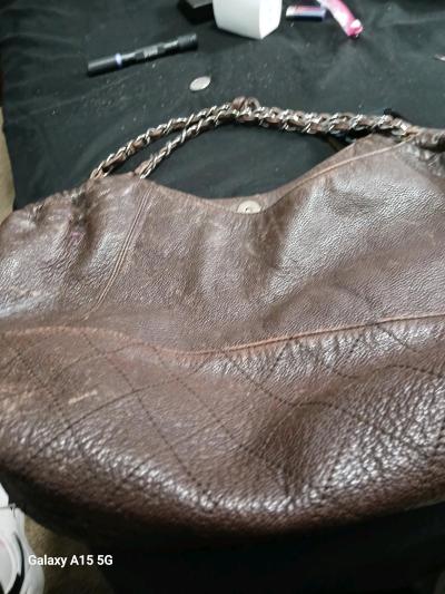 Chanel xl tote 2006 brown metallic - Thumbnail 2