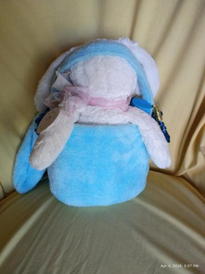 Manhattan Toy Co Blue Bunny Easter Basket - Thumbnail 4