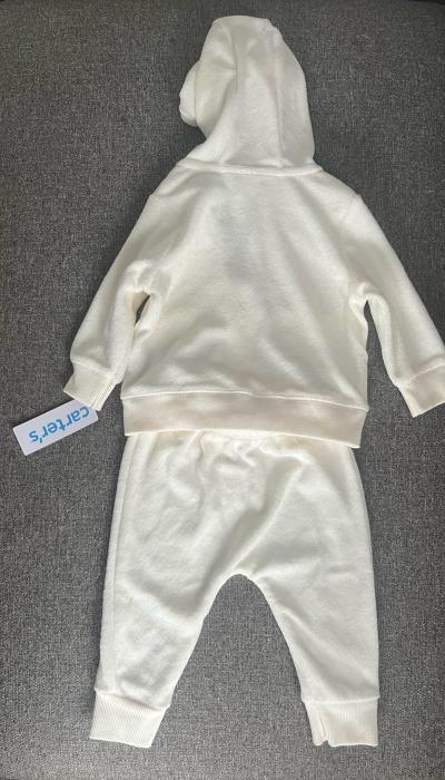 NEW Carters 6M baby boy body towel outfit  never used  with - Thumbnail 2