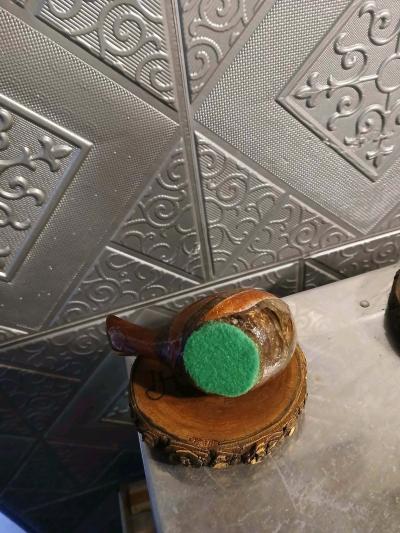 Bird Figurine Handmade Collectible Bird Wood Stand Art - Thumbnail 8