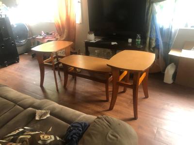 Set of table for living room