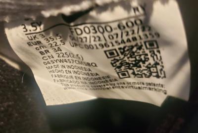 Nike  Boys  Size 35Y  Air Force 1  Low  Athletic Shoes  RedW - Thumbnail 11