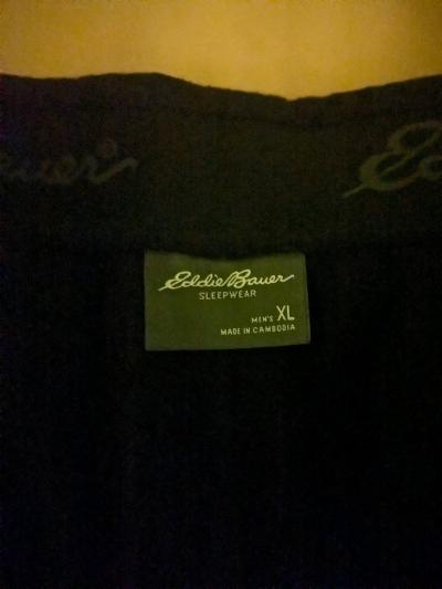 brand new Eddie Bauer black sweatpants - Thumbnail 2