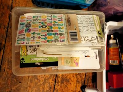 scrappbooking  washi tape  scissors stickers exc - Thumbnail 11