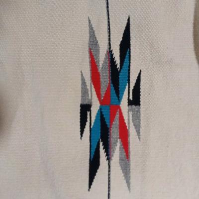 Rare 1940s Chimayo Wool SW Indian Blanket Jacket - Thumbnail 6