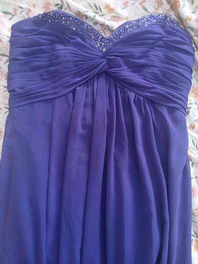 Purple Prom Dress Size S - Thumbnail 2