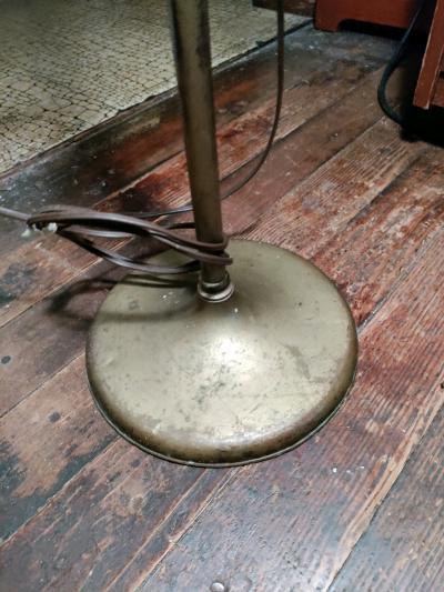 fairies industrial adjustable brass floor lamp - Thumbnail 5