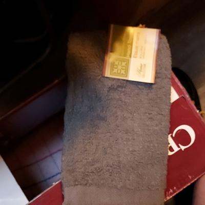 Home Collection Hand Towel 16 x 25 Gray - Thumbnail 2