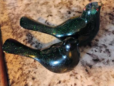 resin bird pair - Thumbnail 2
