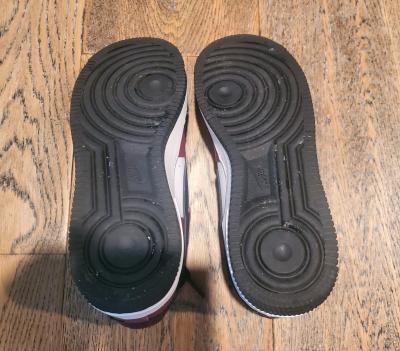 Nike  Boys  Size 35Y  Air Force 1  Low  Athletic Shoes  RedW - Thumbnail 9