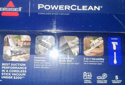 Brand New Bissell PowerClean Cordless Stick Vacuum  Pet Hair - Thumbnail 3