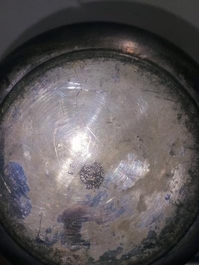 Antique Homan Silver Co Quadrupl Plate Teapot Vintage 1 Dent - Thumbnail 5