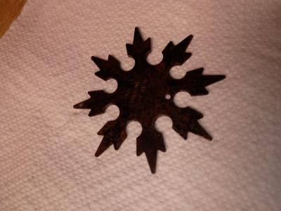 throwing star pendant - Thumbnail 2