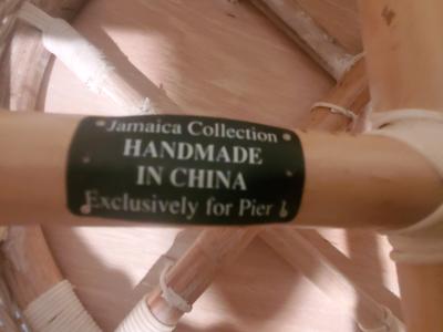 Pier One  Jamaica Collection  Asymmetrical Arm Chair  Rattan - Thumbnail 9