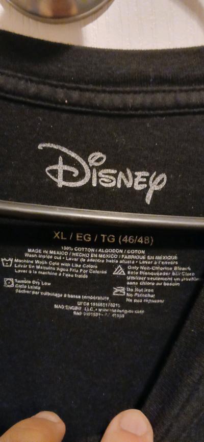 Disney mickey mouse moon gazing tshirt size xl - Thumbnail 2