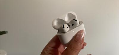 AirPods 4 with active noise cancellation