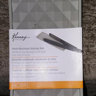 NonSlip Silicone Styling Mat Gray 73GKN - Thumbnail 3