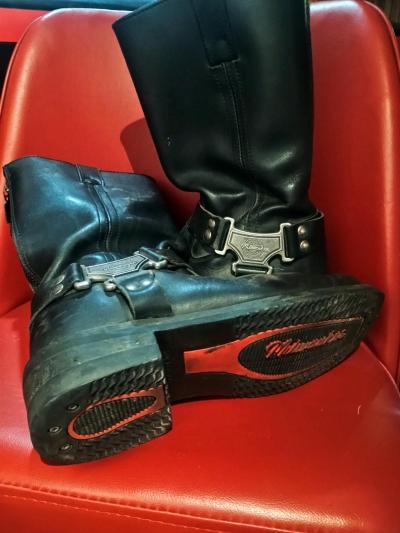 motorcycle boots - Thumbnail 3