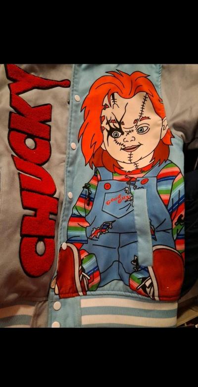 Chucky Love Hurts Varsity Jacket
