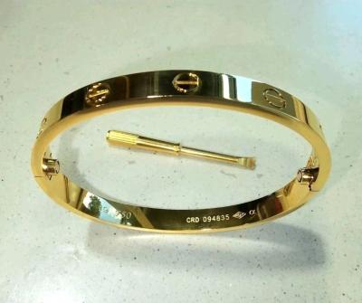 Bangle Beautiful Gold Bracelet - Thumbnail 2