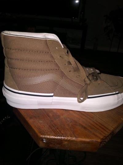 Vans Sk8Hi Rearrange Suede Canvas High Top Skate Shoes