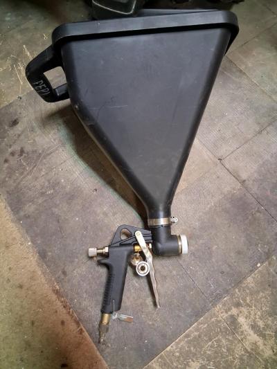 Texture Spray gun and Hopper