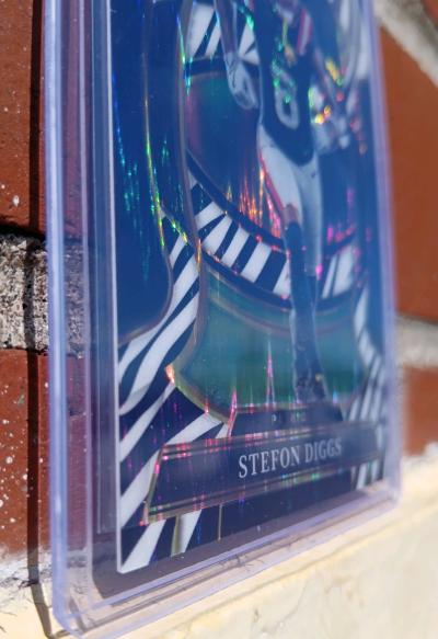 2025 Panini Select Stefon Diggs Zebra Prizm Case Hit 79 - Thumbnail 2