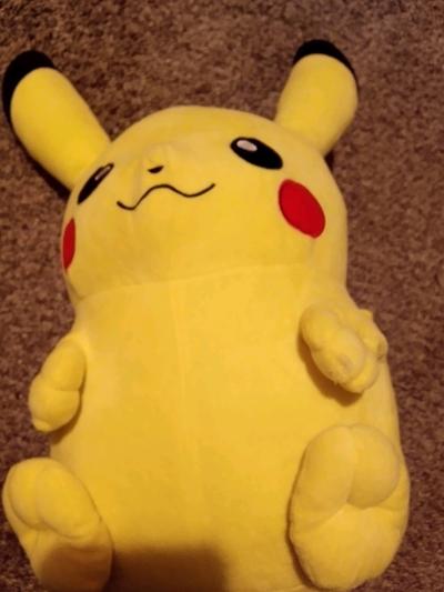 a Pikachu doll