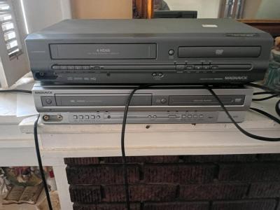 DVD VCR Combo
