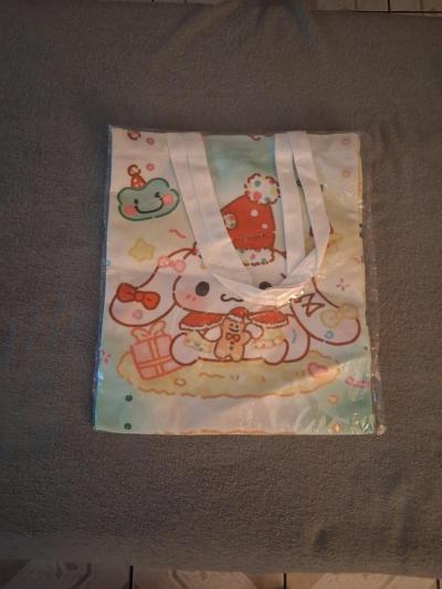 Hello Kitty Christmas Double Side 15 Inch Tote Bag - Thumbnail 2