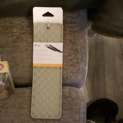 NonSlip Silicone Styling Mat Gray 73GKN - Thumbnail 4