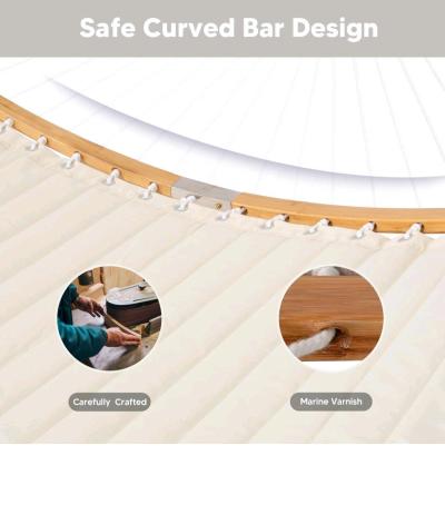 Hamacas para exteriores con soporte incluido hamaca doble co - Thumbnail 5