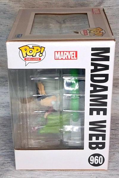 Funko Pop Deluxe 960 Madame Web  Spiderman  Bobblehead Marve - Thumbnail 2