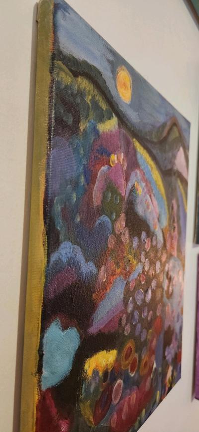 Abstract Painting  11 x 14 - Thumbnail 5