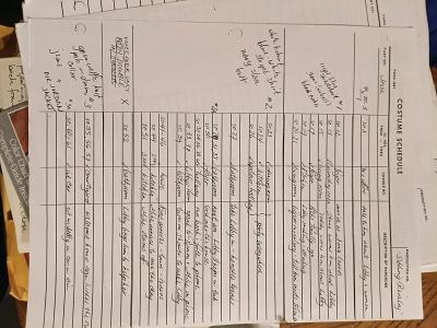 sketches and documents from sue moore archive rare - Thumbnail 4