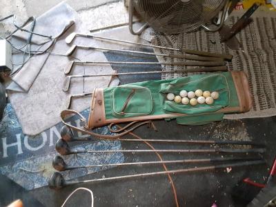 golf set Tommy Jones jr vintage collectors dream - Thumbnail 2