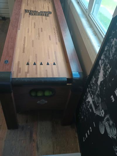 9ft Roll and score game with led lights and electric scorer - Thumbnail 2