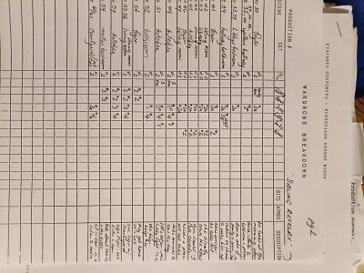 sketches and documents from sue moore archive rare - Thumbnail 8