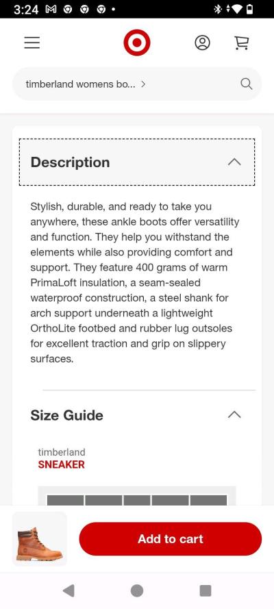 timberland boots - Thumbnail 2