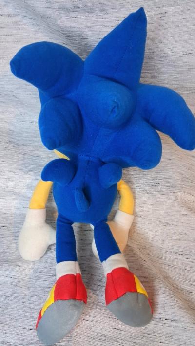 12in Sonic The Hedgehog Plush Stuffed Toy 2016 Sonic Classic - Thumbnail 2