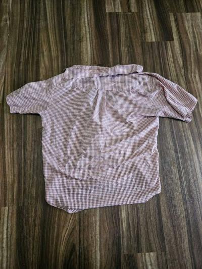 Van Heusen Red and white button up - Thumbnail 2