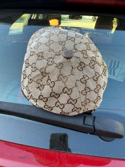 Gucci hat Gucci cap gorra Gucci brown hat - Thumbnail 5